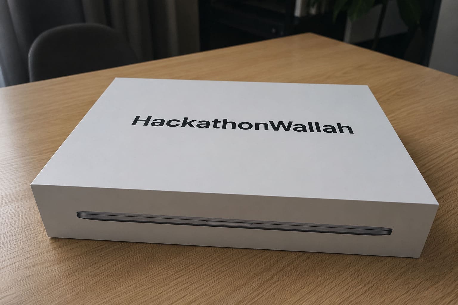 Laptop on a desk